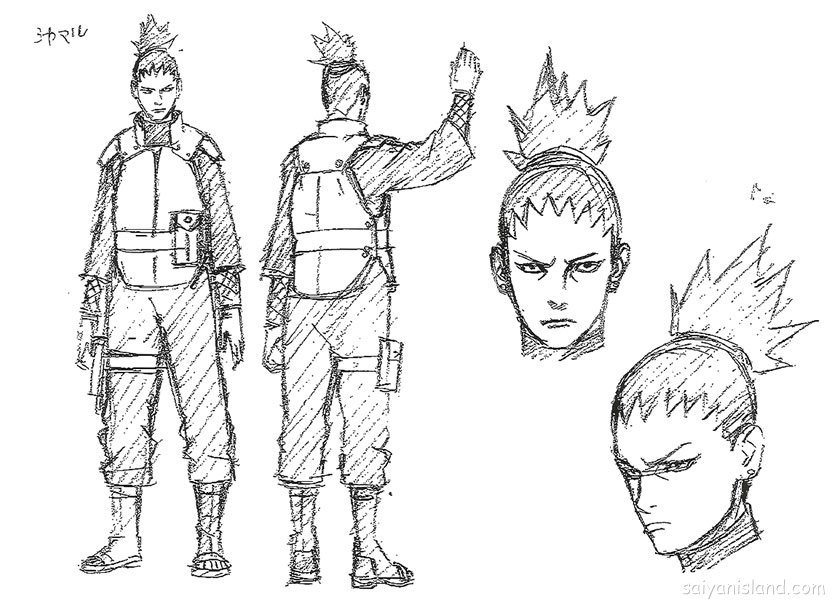 836x610 The Last Naruto The Movie Sketches Anime Games Online