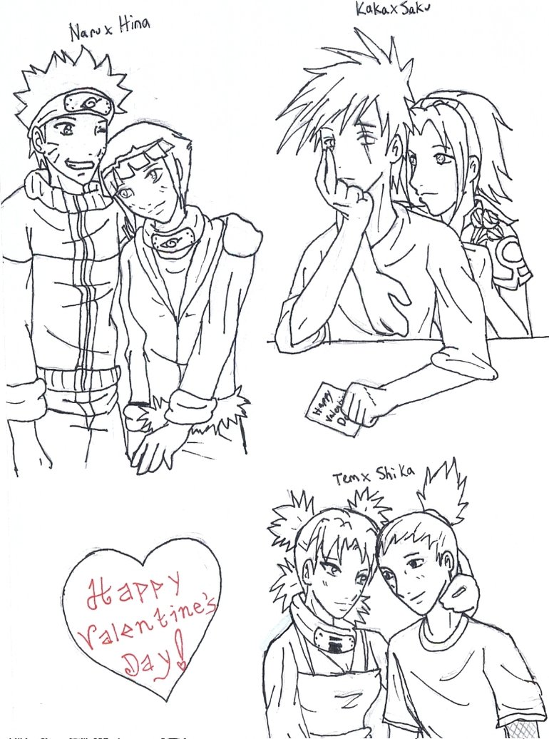 770x1036 Valentine's Day Naruto Style By Tobiassilverstreak