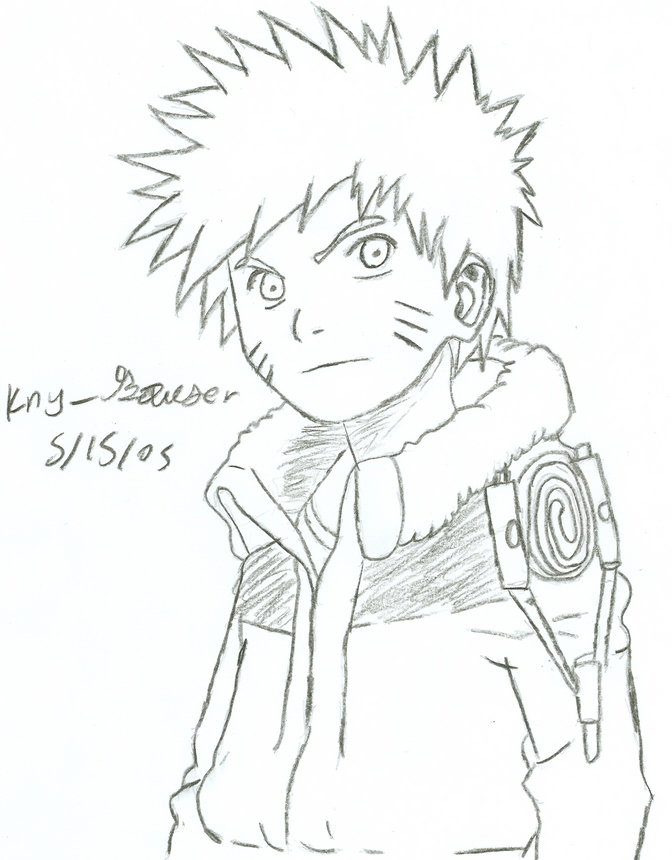 672x860 Uzumaki Naruto By Kng Bowser