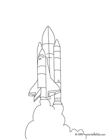 364x470 Space Shuttle Coloring Pages