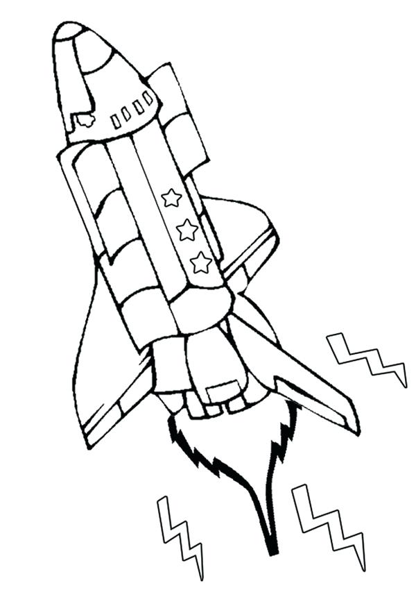 600x850 Space Shuttle Coloring Page Murs