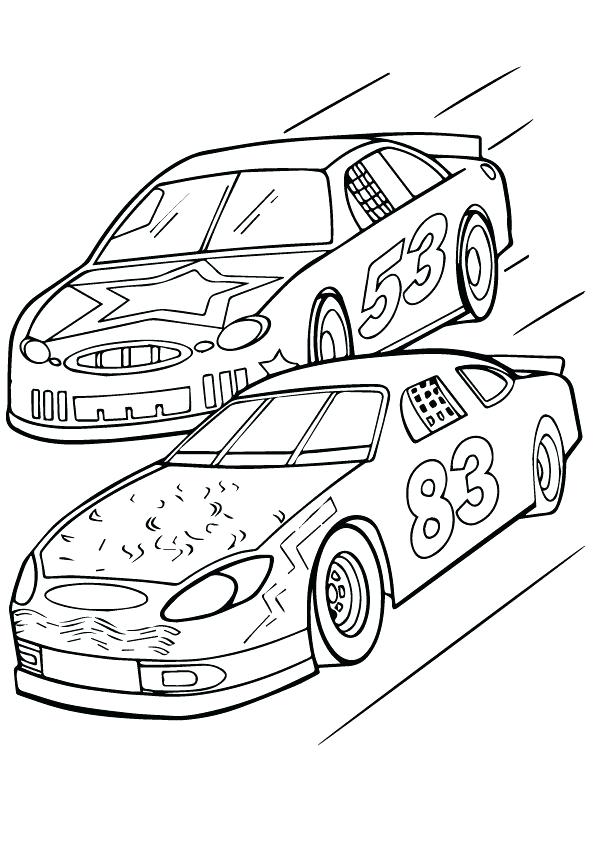 595x842 Pretty Nascar Coloring Pages New Best 8 Images On Books Little