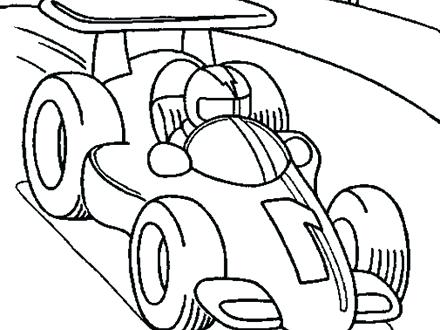 440x330 Coloring Race Cars Race Car Coloring Pages Printable Free Coloring