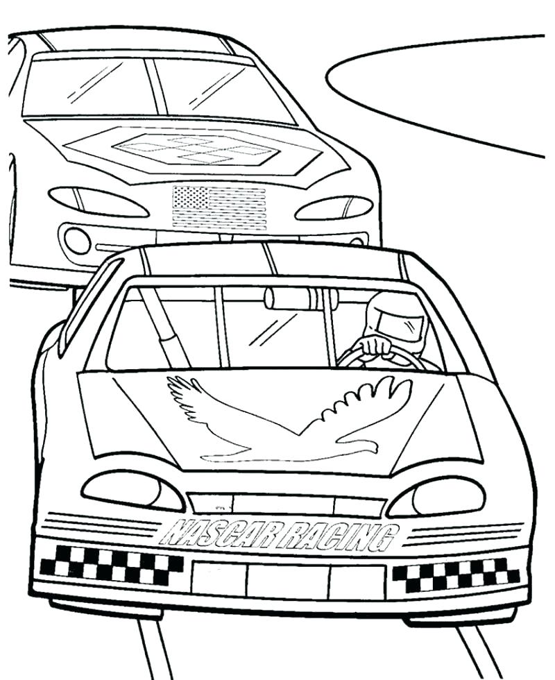 800x980 Nascar Coloring Pages Beautiful Race Car Coloring Page On Coloring