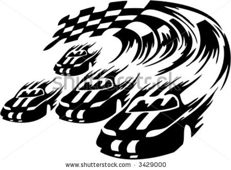 450x332 Race Clipart Nascar