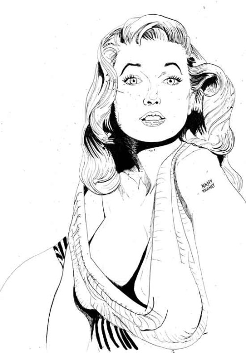 500x719 Nasty Franky Illustration