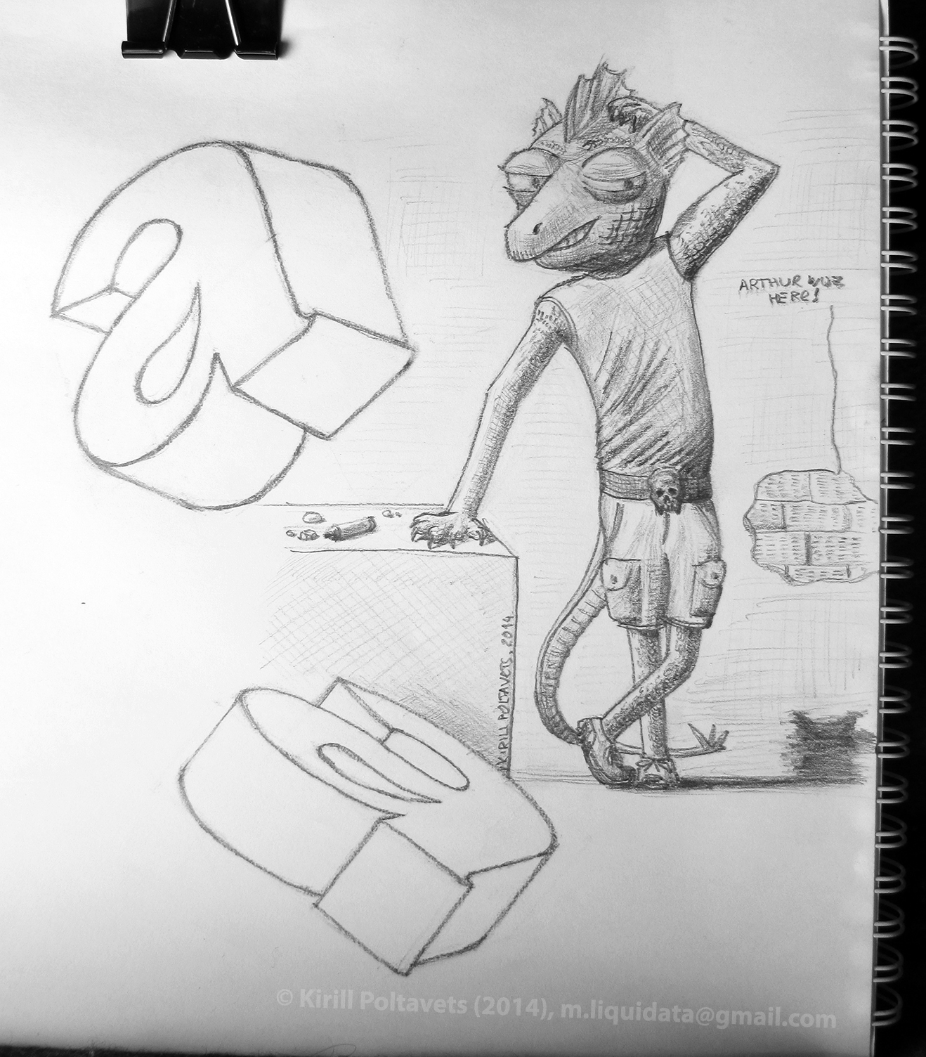 1318x1504 Arthur, The Nasty Tourist! This Reptile Dude Likes To Make