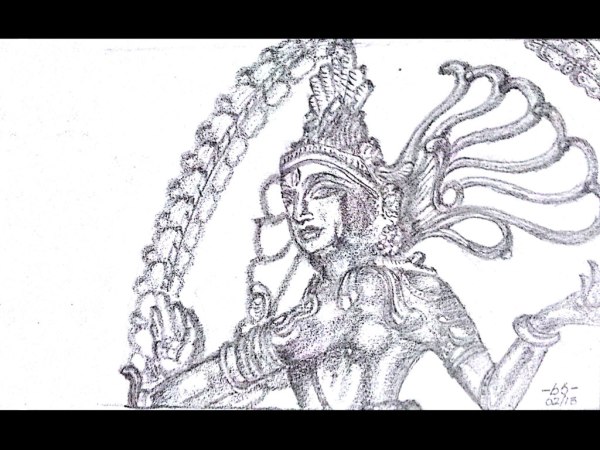 600x450 Nataraja Picture Source Httppencilandme.blogspot.in201302