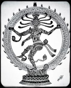 236x293 Nataraja In Sketching By K C Vamshi Krishna Classical Nritya