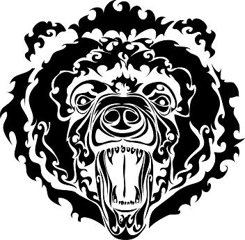 352x346 Native American Bear