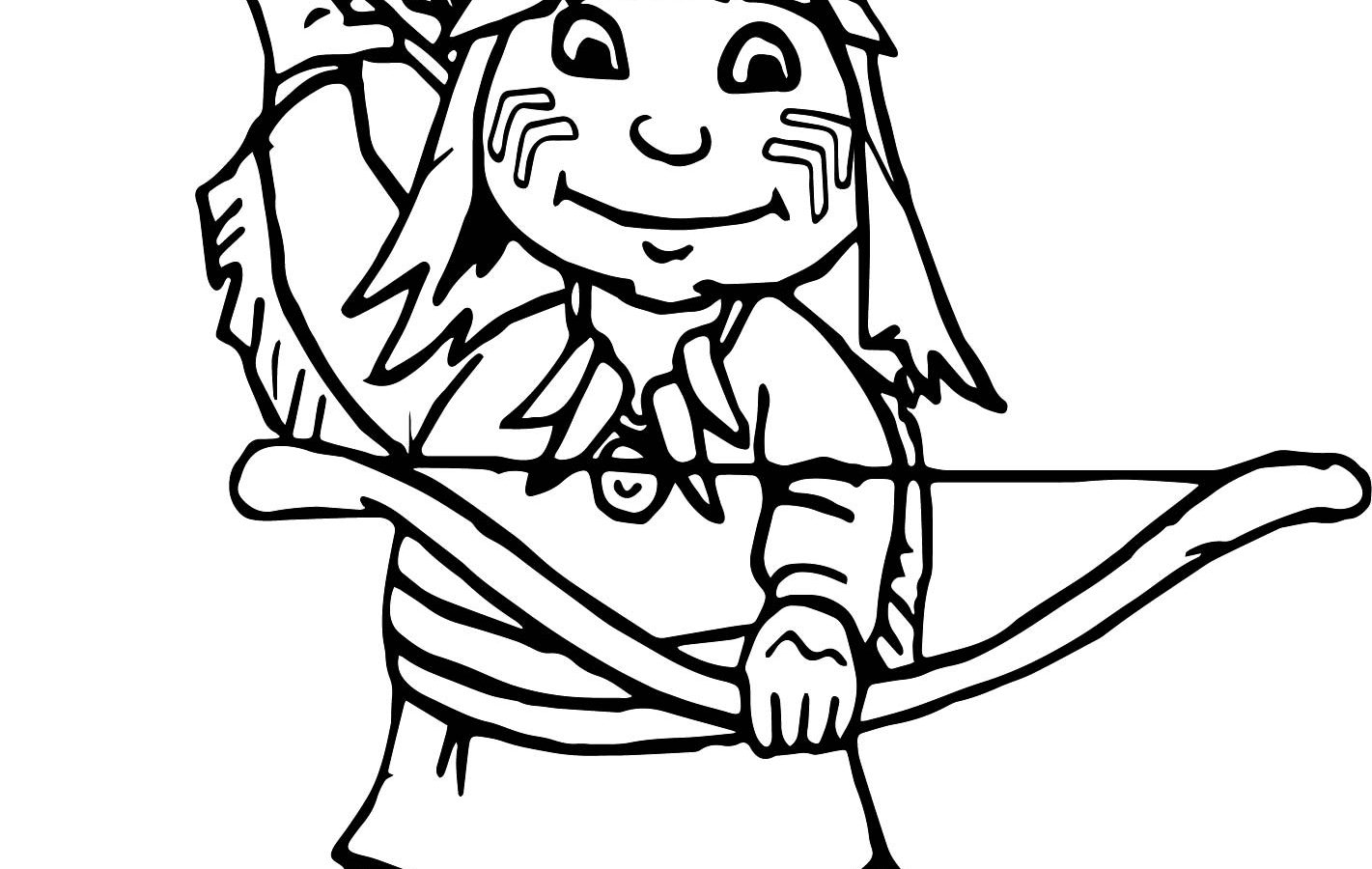 1421x900 Boy Dressed Up Like An Indian Coloring Page Free Printable Kids