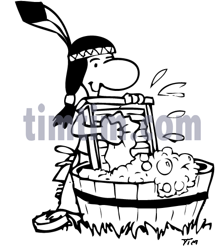 454x500 Free Drawing Of Indian Laundry From The Category History