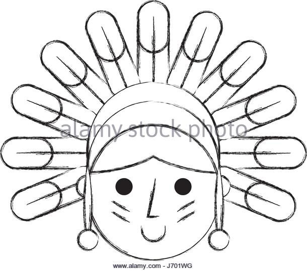 610x540 Native American Character Stock Photos Amp Native American Character