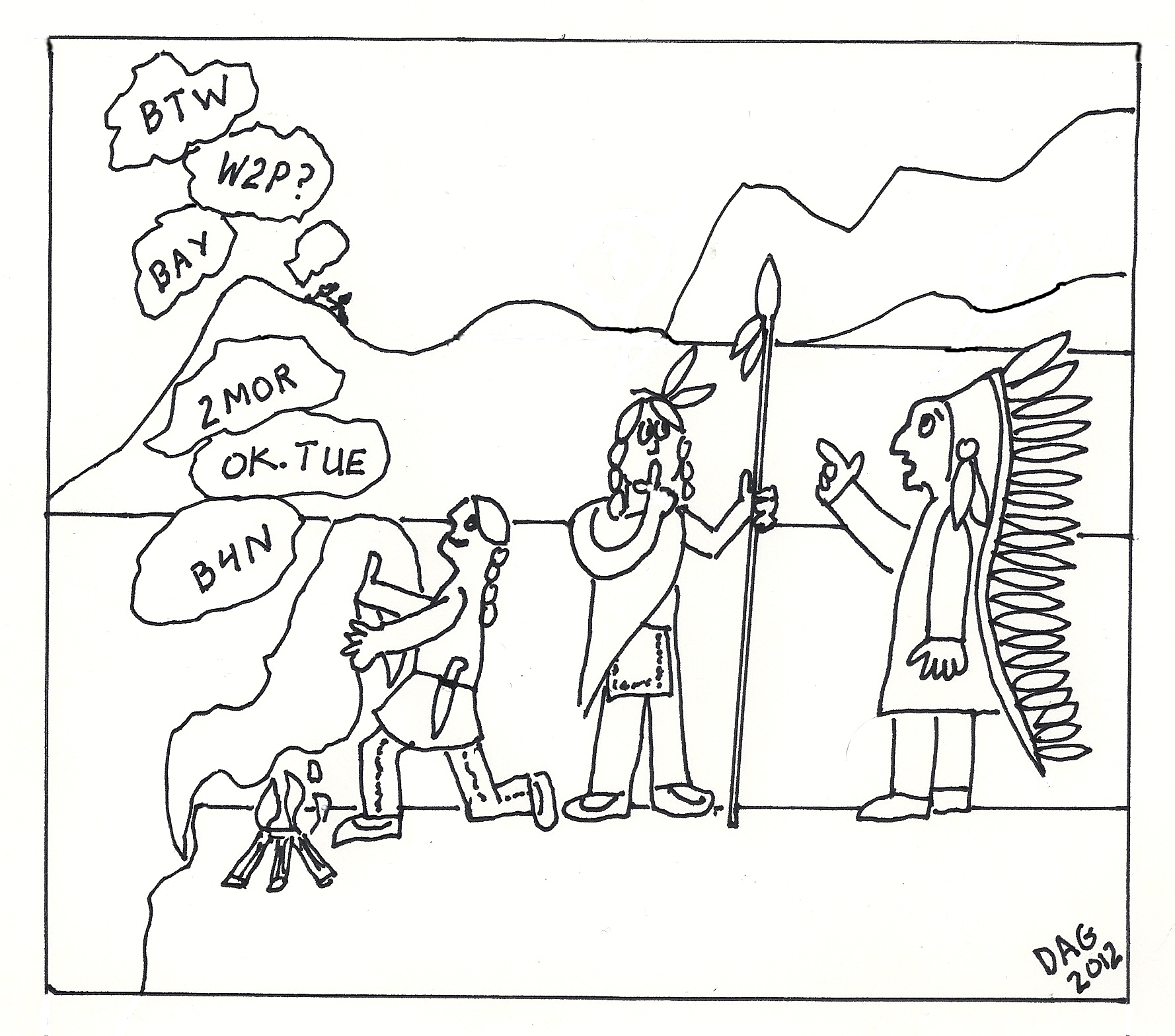 1778x1567 Native American Cartoon I Know I Made You Smile