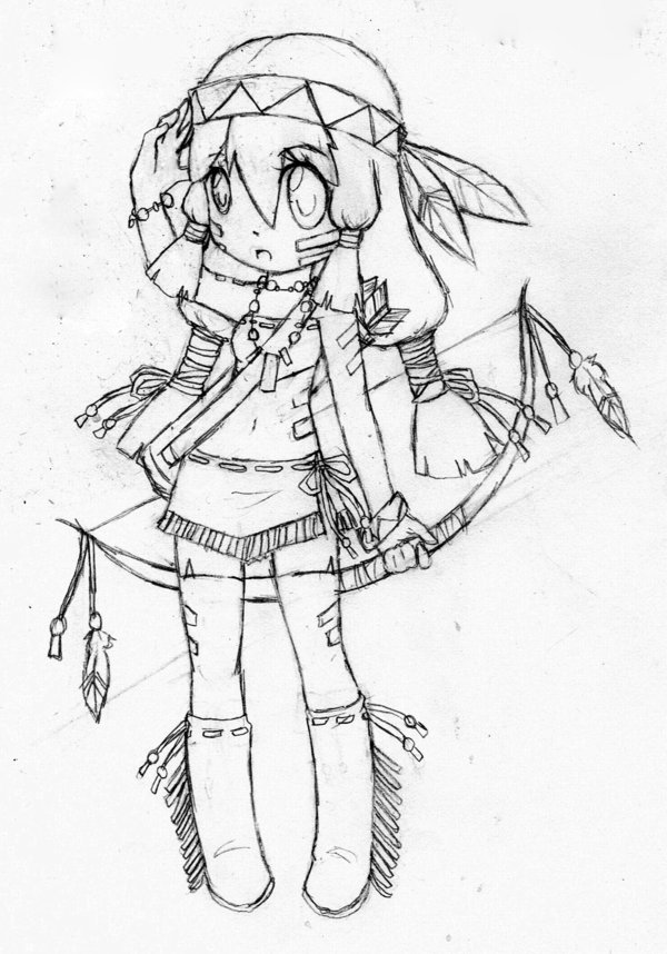 600x858 Random Native American By Rap1993