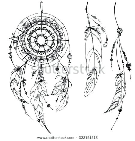 450x470 Wonderful Native American Dreamcatcher Coloring Pages Photos