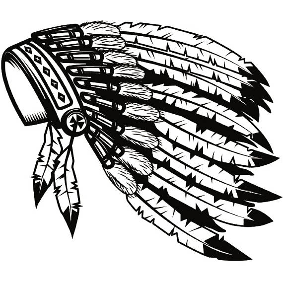 570x570 Indian Headdress 2 Native American Head Dress Tribe Chief