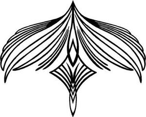 300x242 Native American Feather Symbol Vinyl Decal Sticker Car Truck Sign