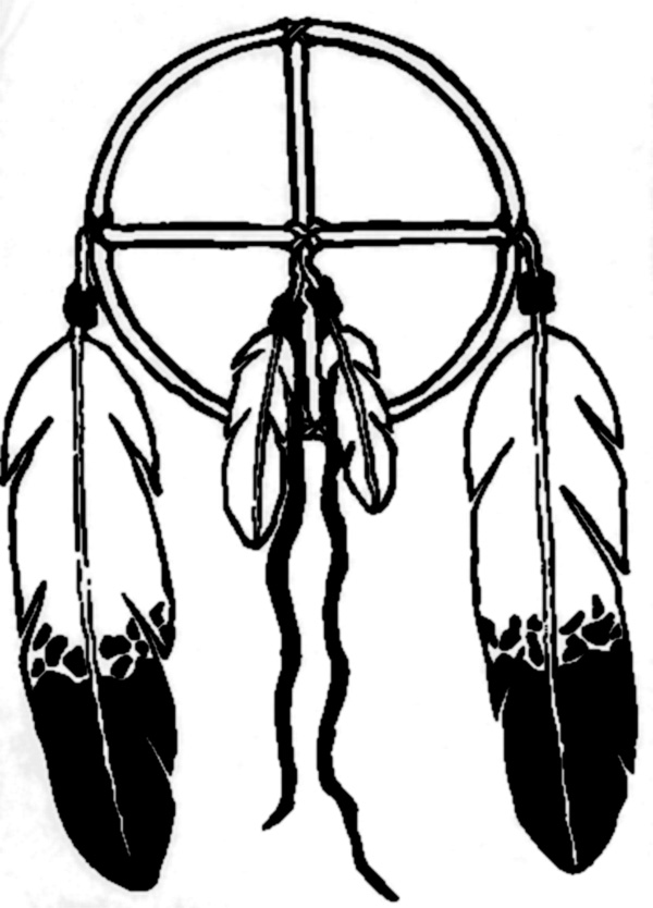 600x834 Wheel With Feathers Sticker Waterproof Will Adhere To Just About