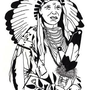 300x300 Feather Coloring Pages
