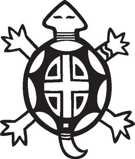 263x310 Native American Symbols Clipart Turtle Southwest Graphics