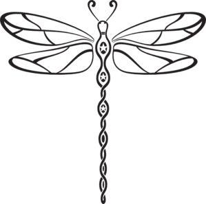 299x297 Drawn Dragonfly Native American