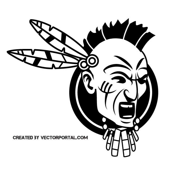 660x660 Native American Warrior