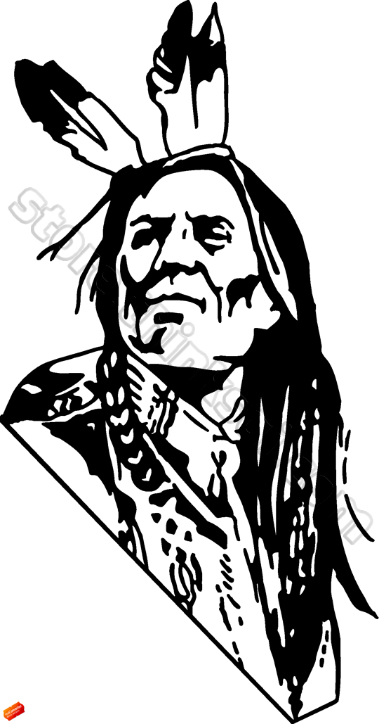 540x1029 American Warrior Clipart
