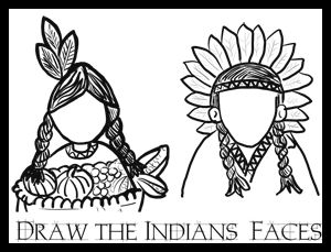 300x229 Native Americans Thanksgiving Drawing Festival Collections