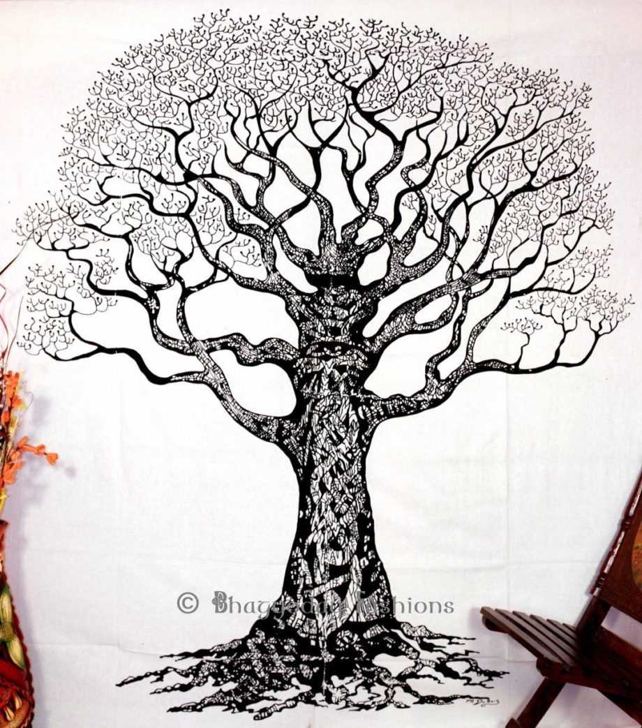 920x1043 Awesome Drawing Tree At Bedroom Collection And Limbs Textures