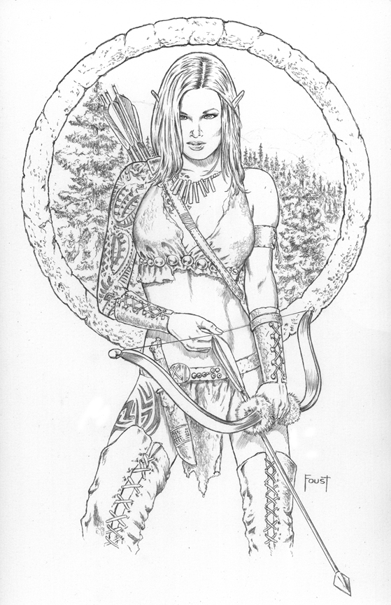 559x864 Drawings The Art Of Mitch Foust