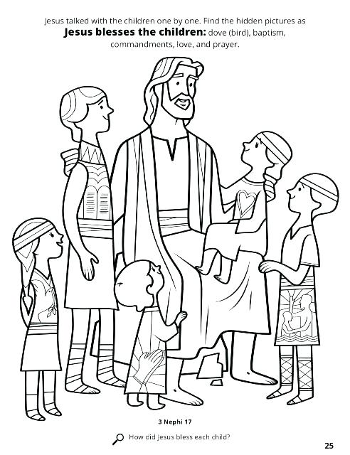 492x640 Jesus And Children Coloring Page Best Coloring Pages Ideas