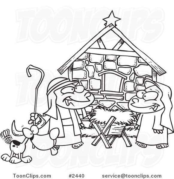 581x600 Cartoon Blacknd White Line Drawing Of Childrencting Out