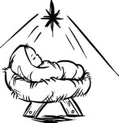 236x244 Nativity Line Drawing Christmas Nativity, Clip Art And Drawings
