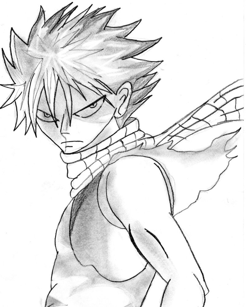 801x997 Natsu Fairy Tail By Ravenwingzero