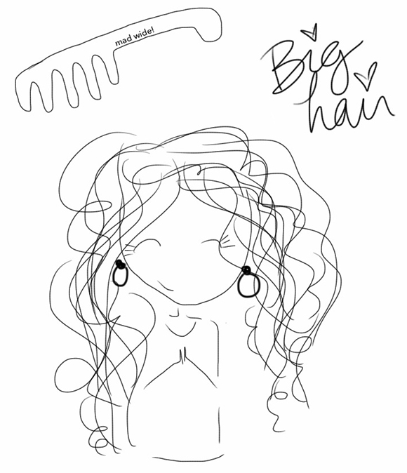 580x674 Natural Tips For Curly Hair