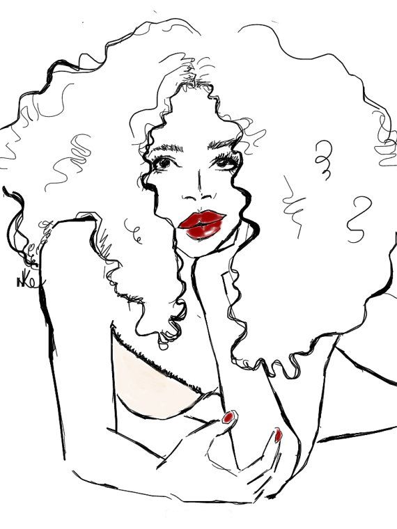 570x760 31 Best Illustration Images On Afro Art, Black Art