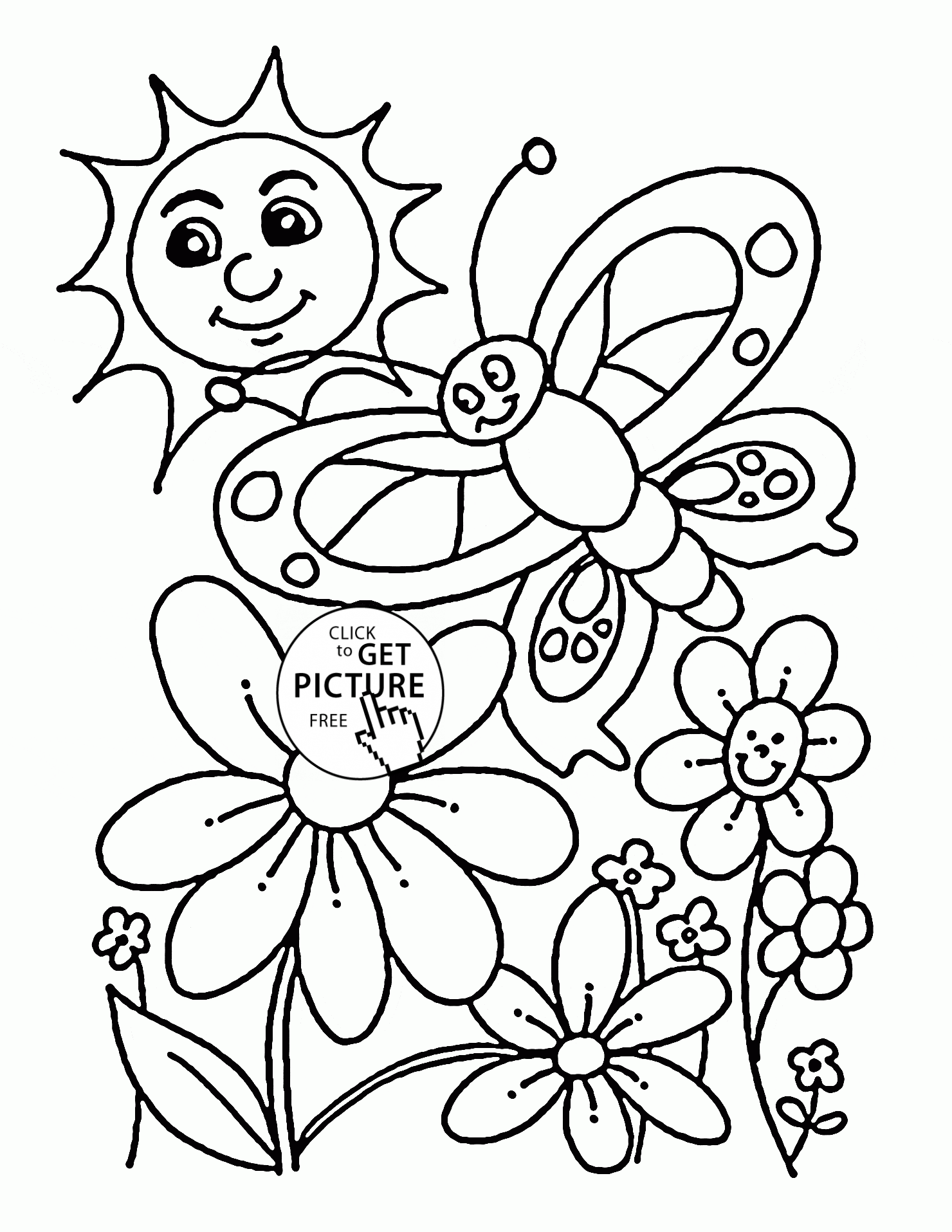1480x1915 Free Coloring Pages Nature