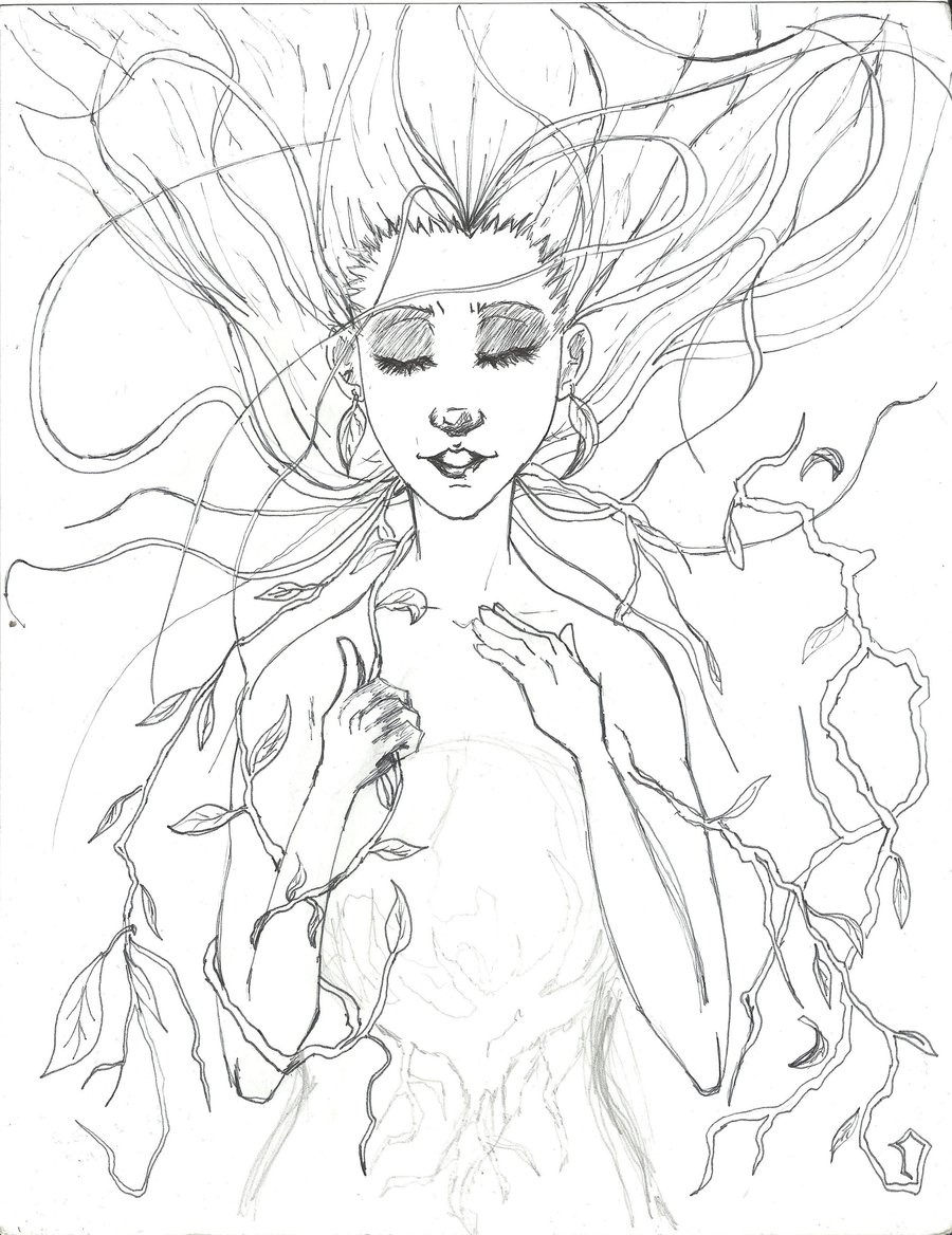 900x1168 Mother Nature Drawings