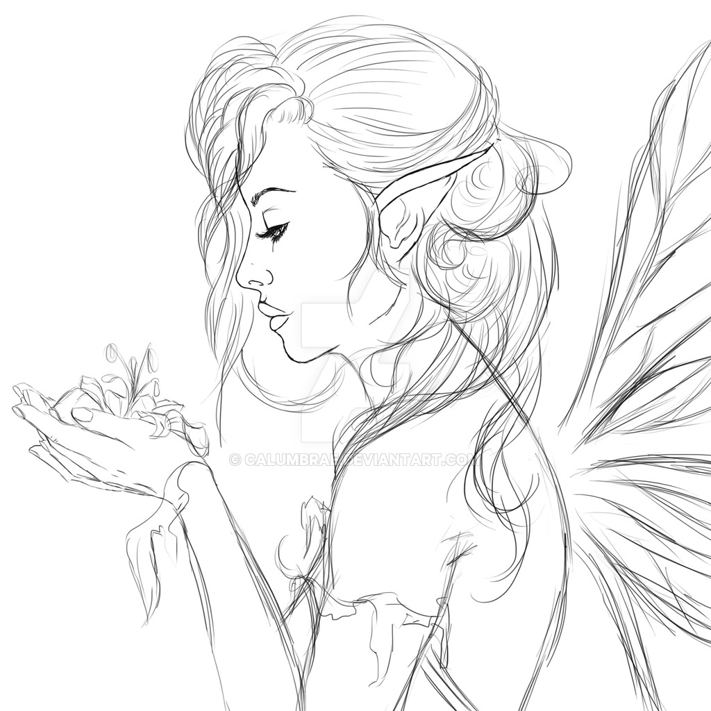 1024x1024 Drawing Of Nature Beauty