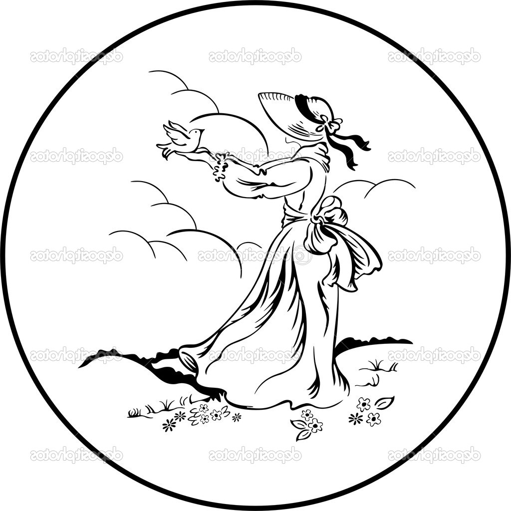 1024x1024 Drawing Picture Of Nature Seen Nature Scene Drawing Images 40