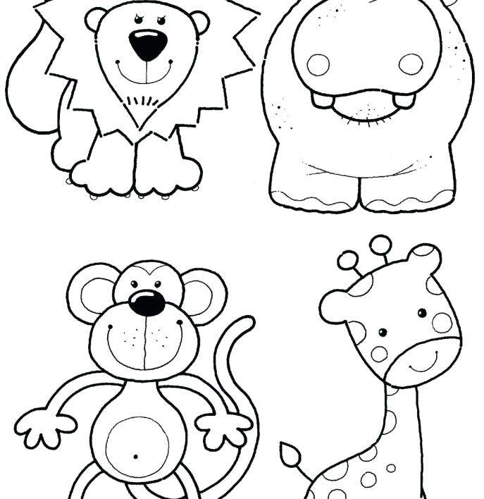 687x708 Nature Scene Coloring Pages Coloring Page Forest Nature Printable
