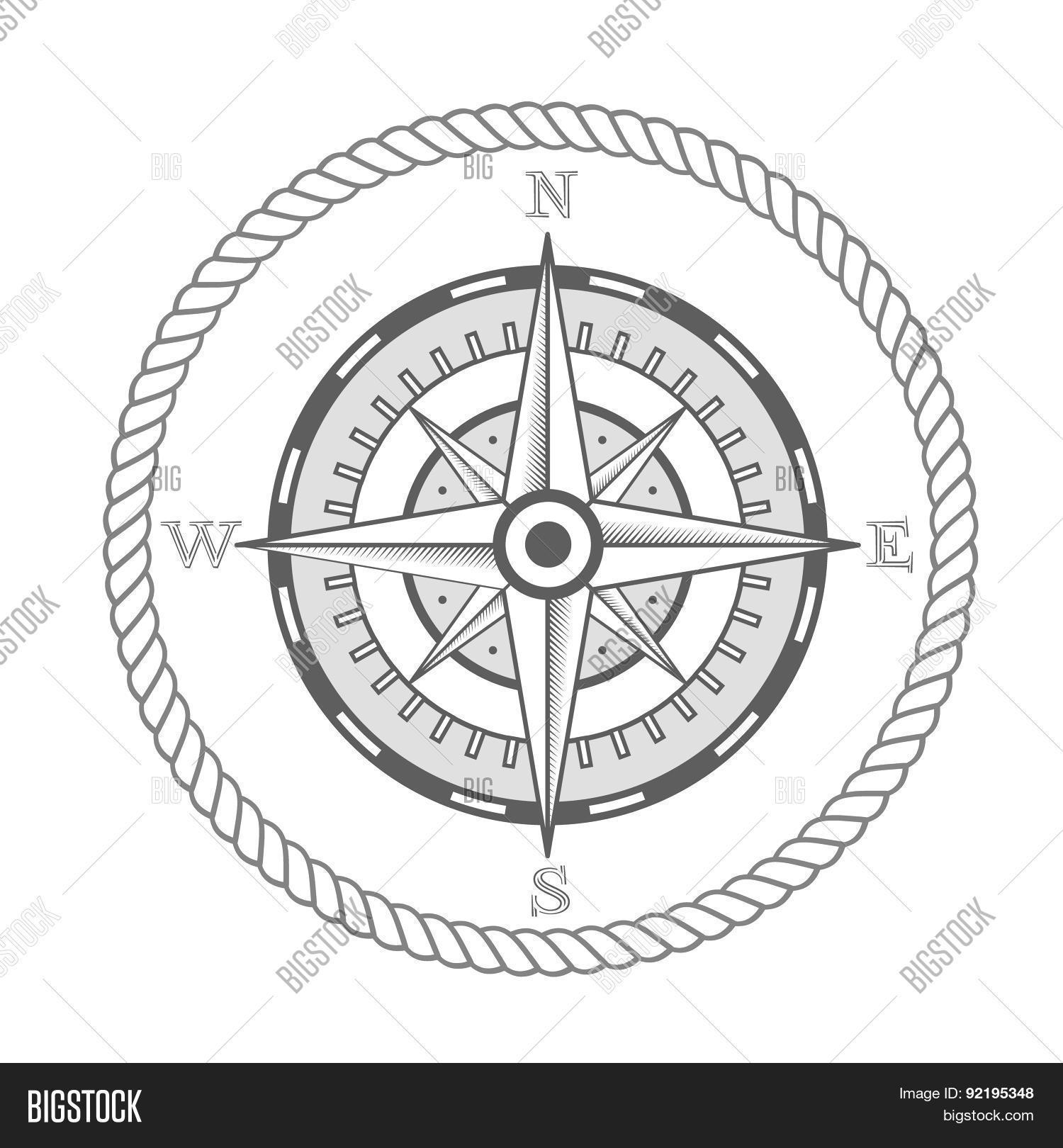 1500x1620 Vector Nautical Label. Vintage Vector Amp Photo Bigstock