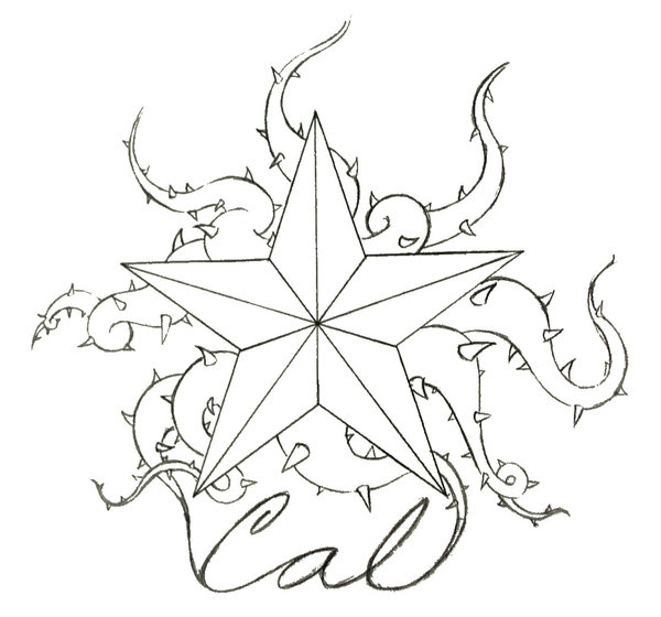 600x560 Viney Nautical Star By Amaranths