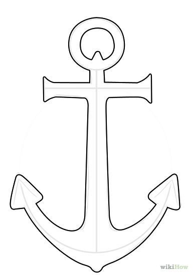 385x550 Nautical Anchor Print Anchor Drawing Nautical Art Aztec Design