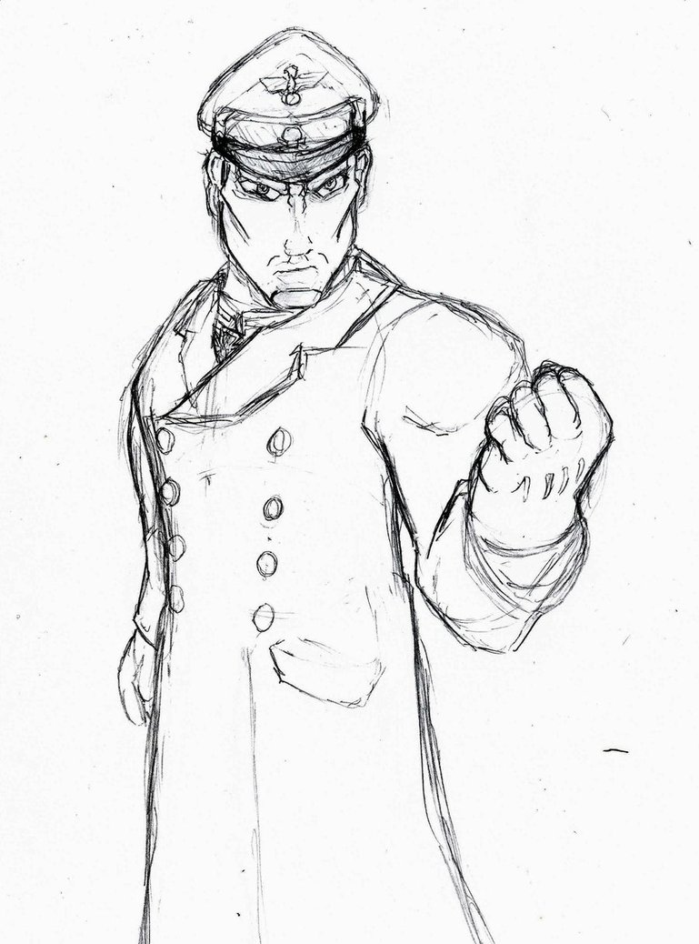 769x1038 Nazi Sketch By Manabouttown47