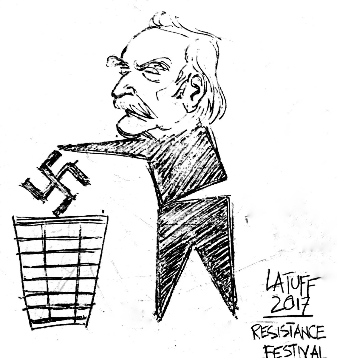 1130x1200 Carlos Latuff On Twitter Manolis Glezos, The Man Who Torn Down