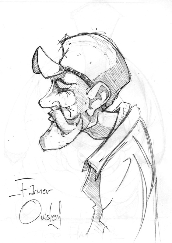 565x800 Character Sketches!