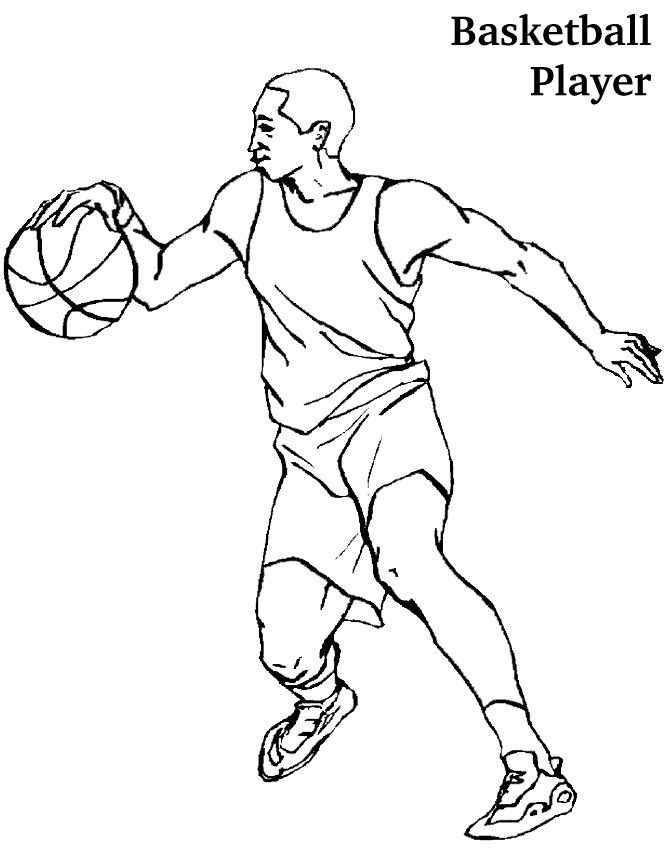 Nba Player Drawing at GetDrawings | Free download