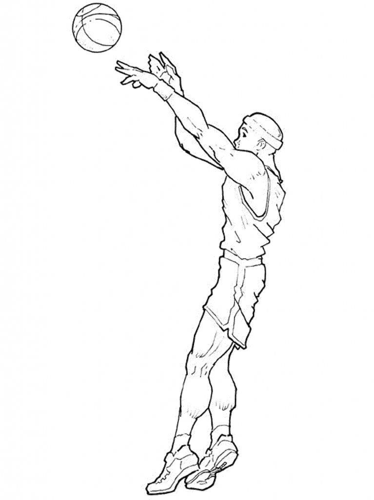 Nba Player Drawing at GetDrawings | Free download